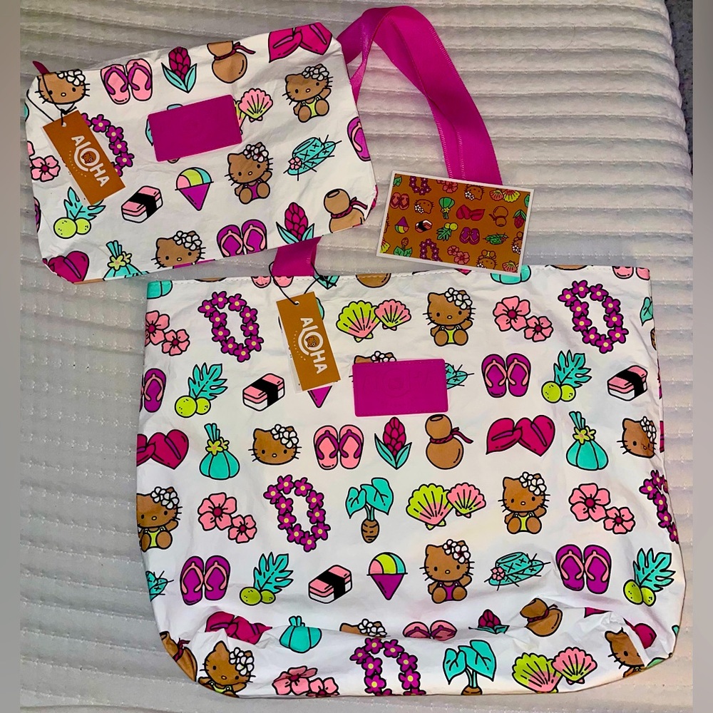 ALOHA Collection x Hello Kitty Bundle: Day Tripper. Mid Pouch.
